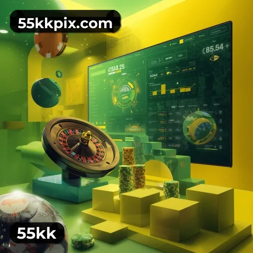 Aplicativo móvel 55kk para iOS e Android